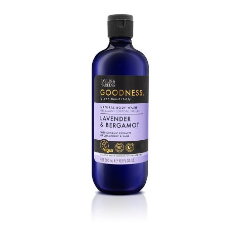 Baylis & Harding Goodness body wash sleep lavender & bergamot 500 Milliliter