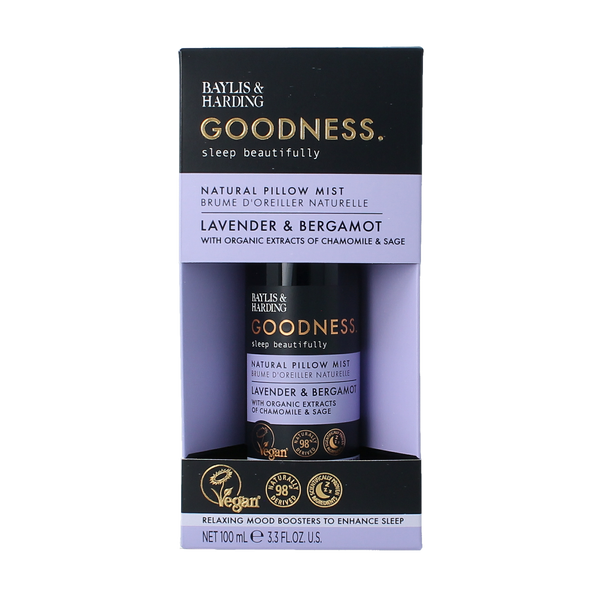 Baylis & Harding Goodness sleep pillow mist lavender & bergamot 100.00 Milliliter