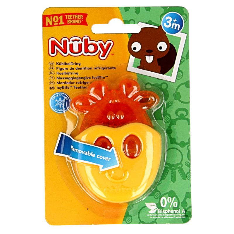 Nuby Koelbijtring dieren 1 Stuks