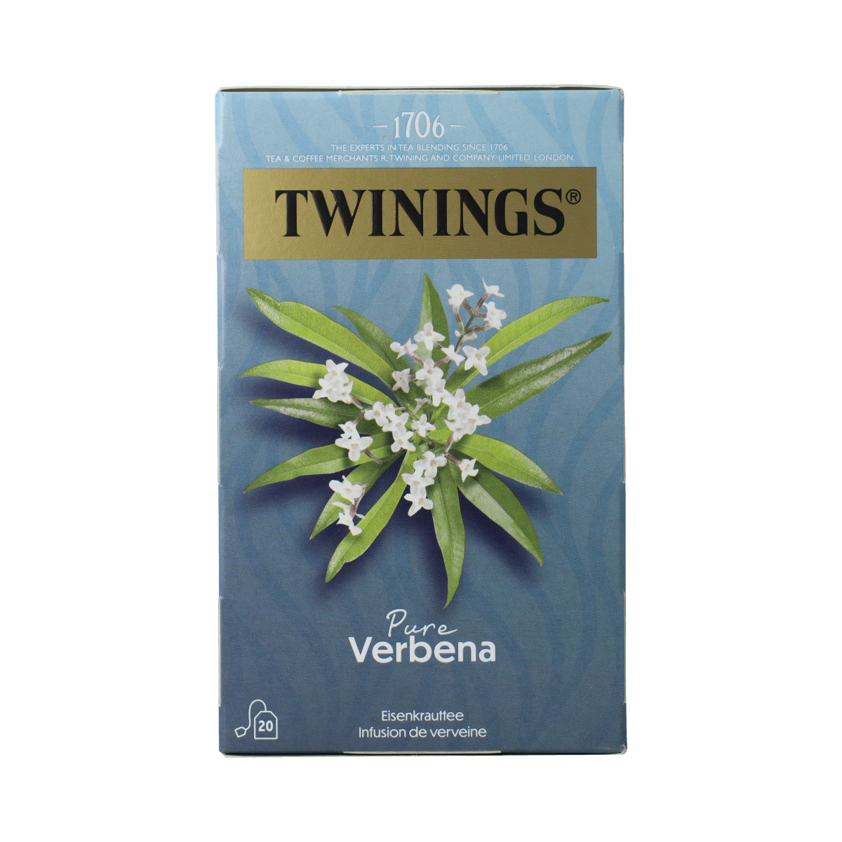 Twinings Pure verbena 20.00 Zakjes