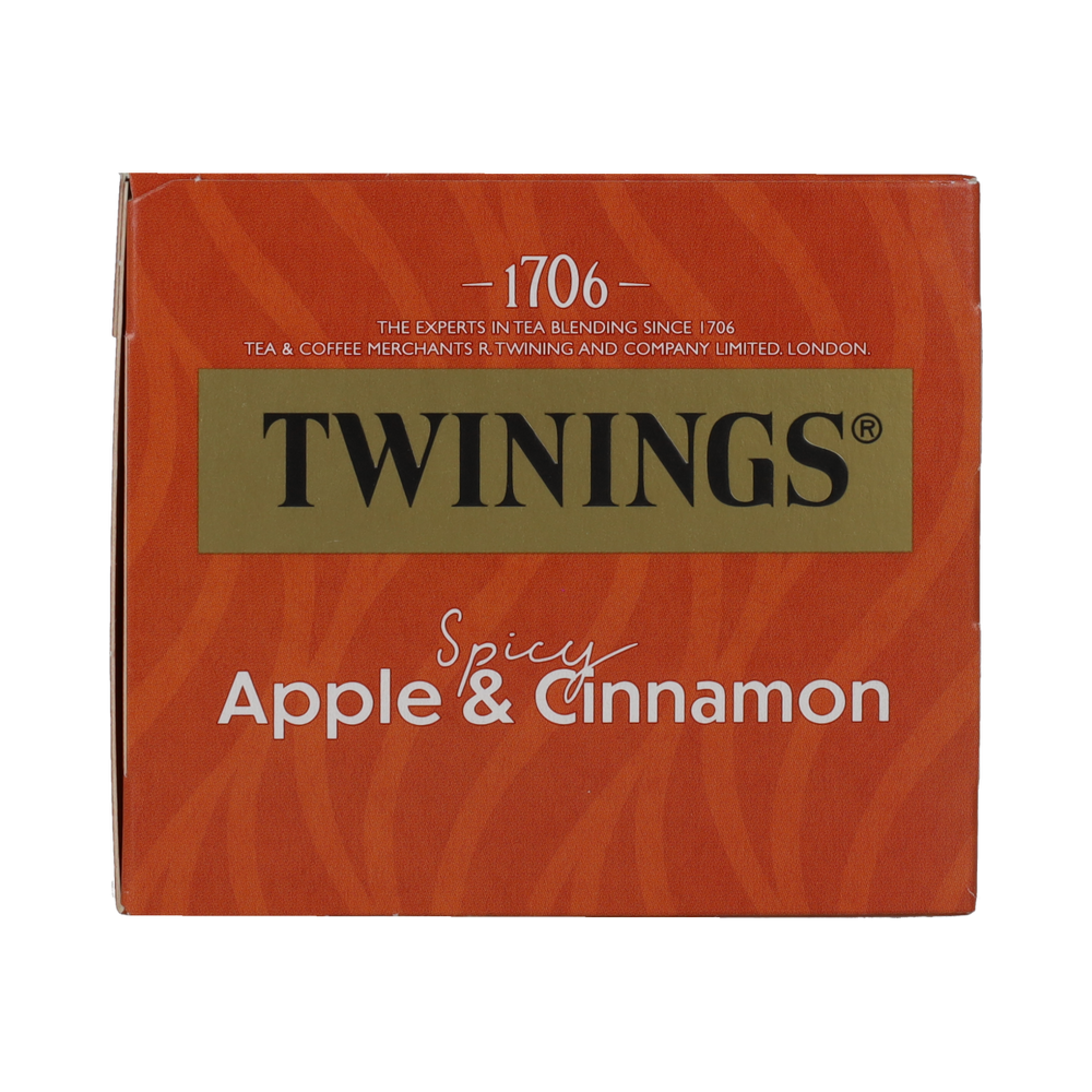 Twinings Spicy apple & cinnamon 20.00 Zakjes