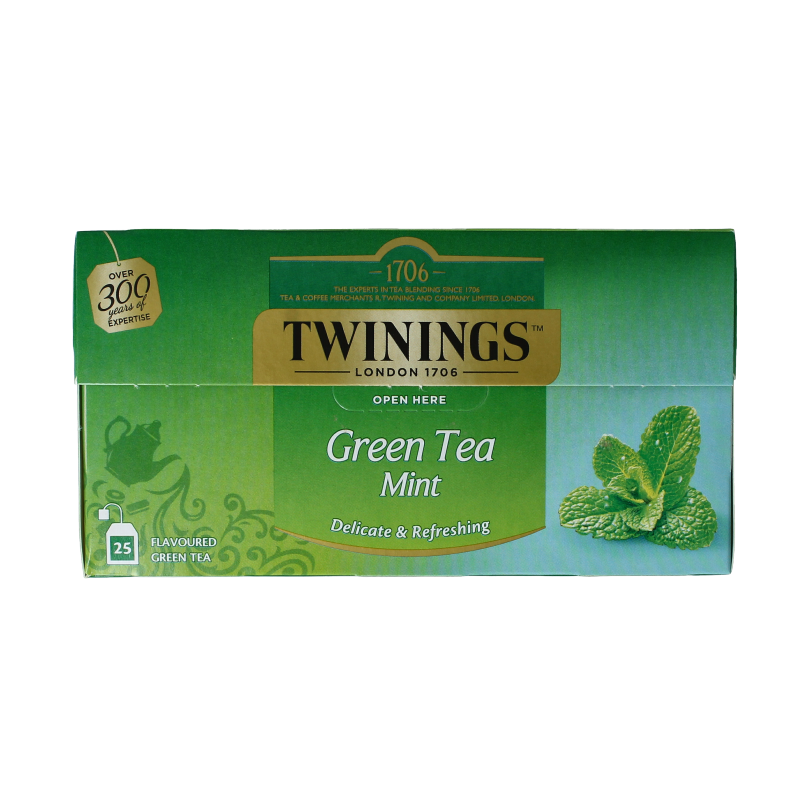 Twinings Pepermunt 25 Zakjes