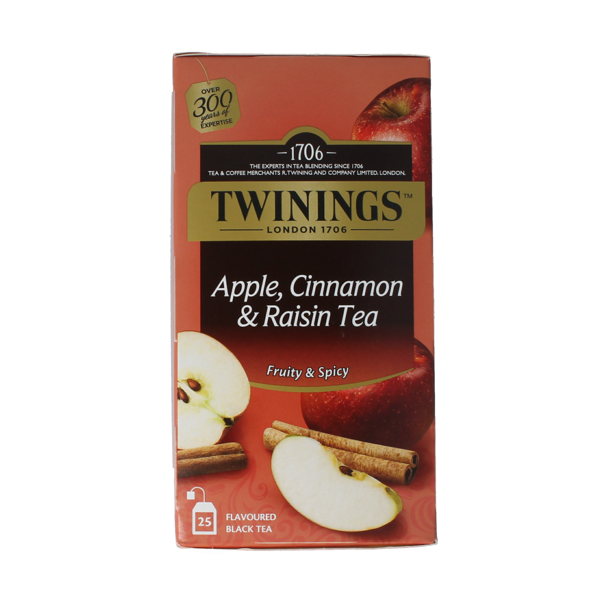 Twinings Apple cinnamon raisin 25.00 Zakjes