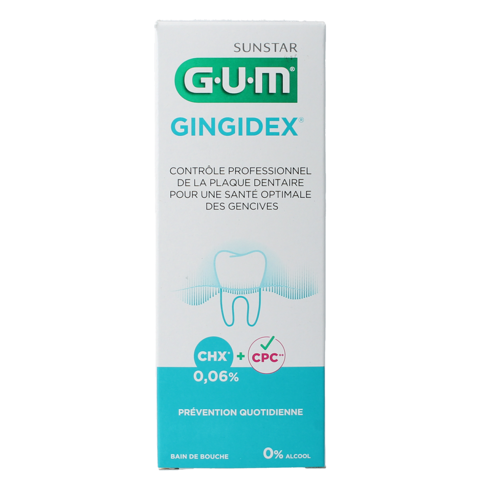 GUM Gingidex mondspoelmiddel 300.00 Milliliter