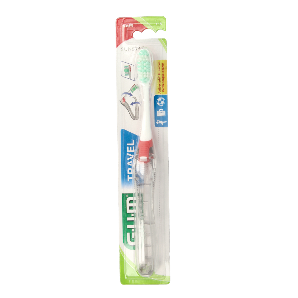 GUM Reis tandenborstel 1.00 Stuks