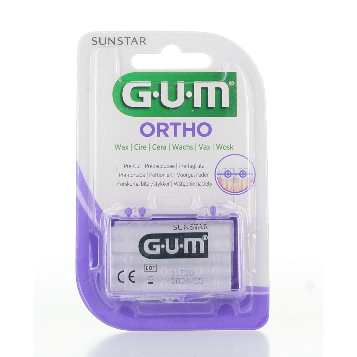 GUM Orthodontische was 1 Stuks