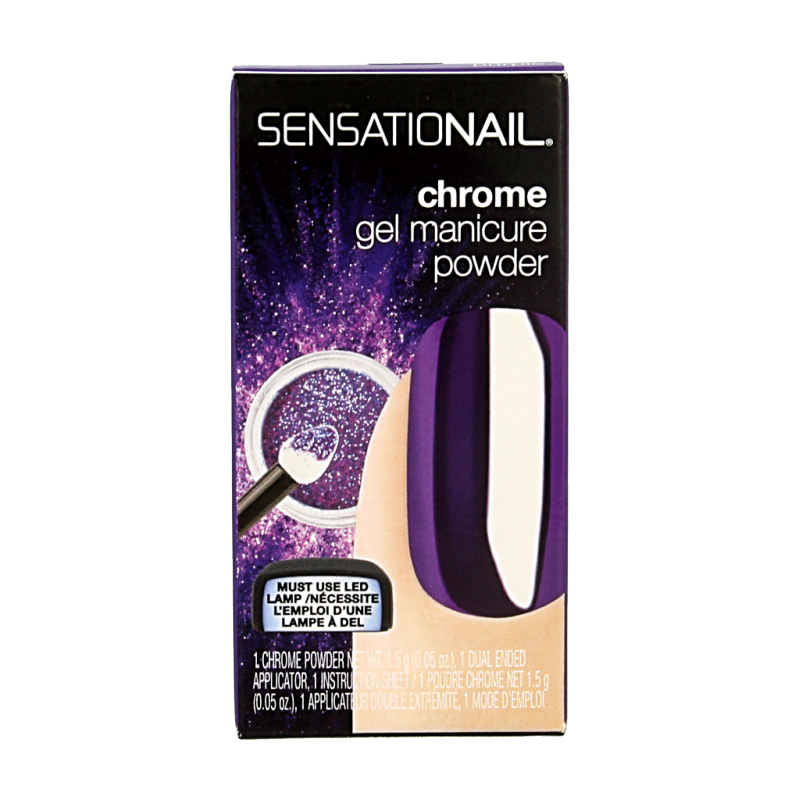 Sensationail Chrome powder purple 1.5 Gram