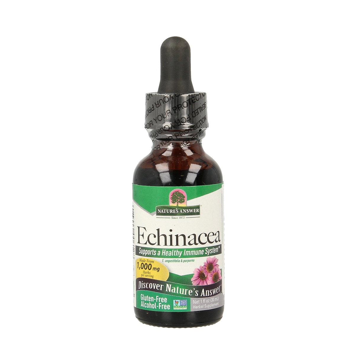 Natures Answer Echinacea extract alcoholvrij 30.00 Milliliter