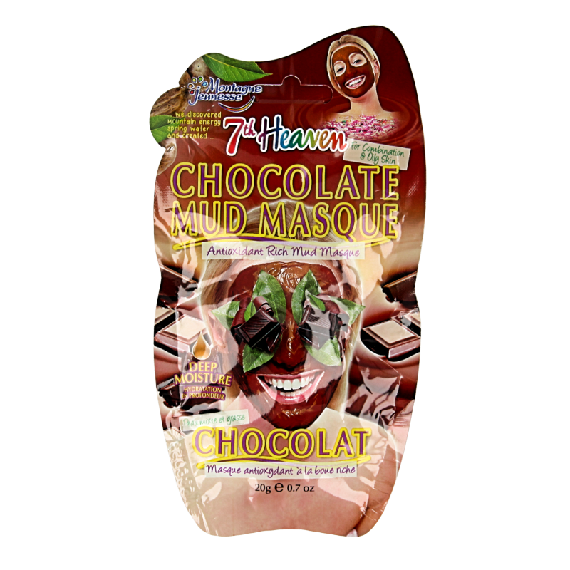 Montagne 7th Heaven gezichtsmasker chocolate mud 20 Gram