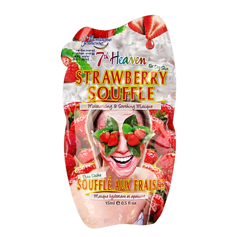 Montagne 7th Heaven gezichtsmasker strawberry souffle 15 Milliliter