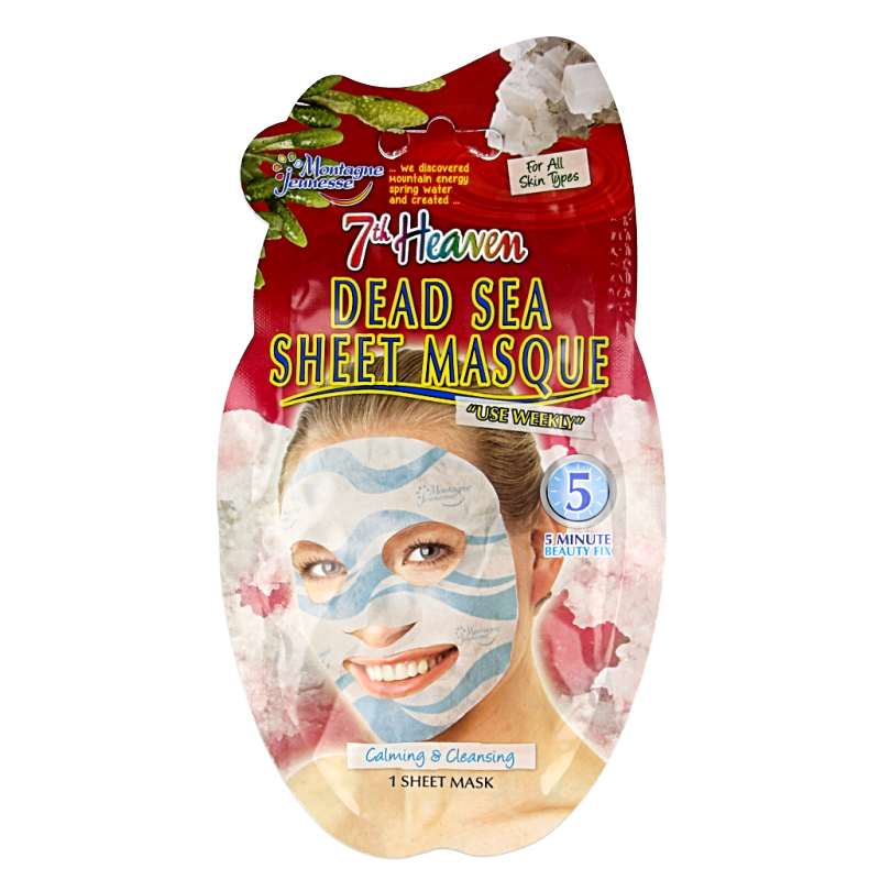 Montagne 7th Heaven gezichtmasker dead sea sheet 1 Stuks
