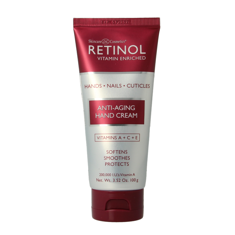 Retinol Anti-aging handcreme SPF12 100 Gram