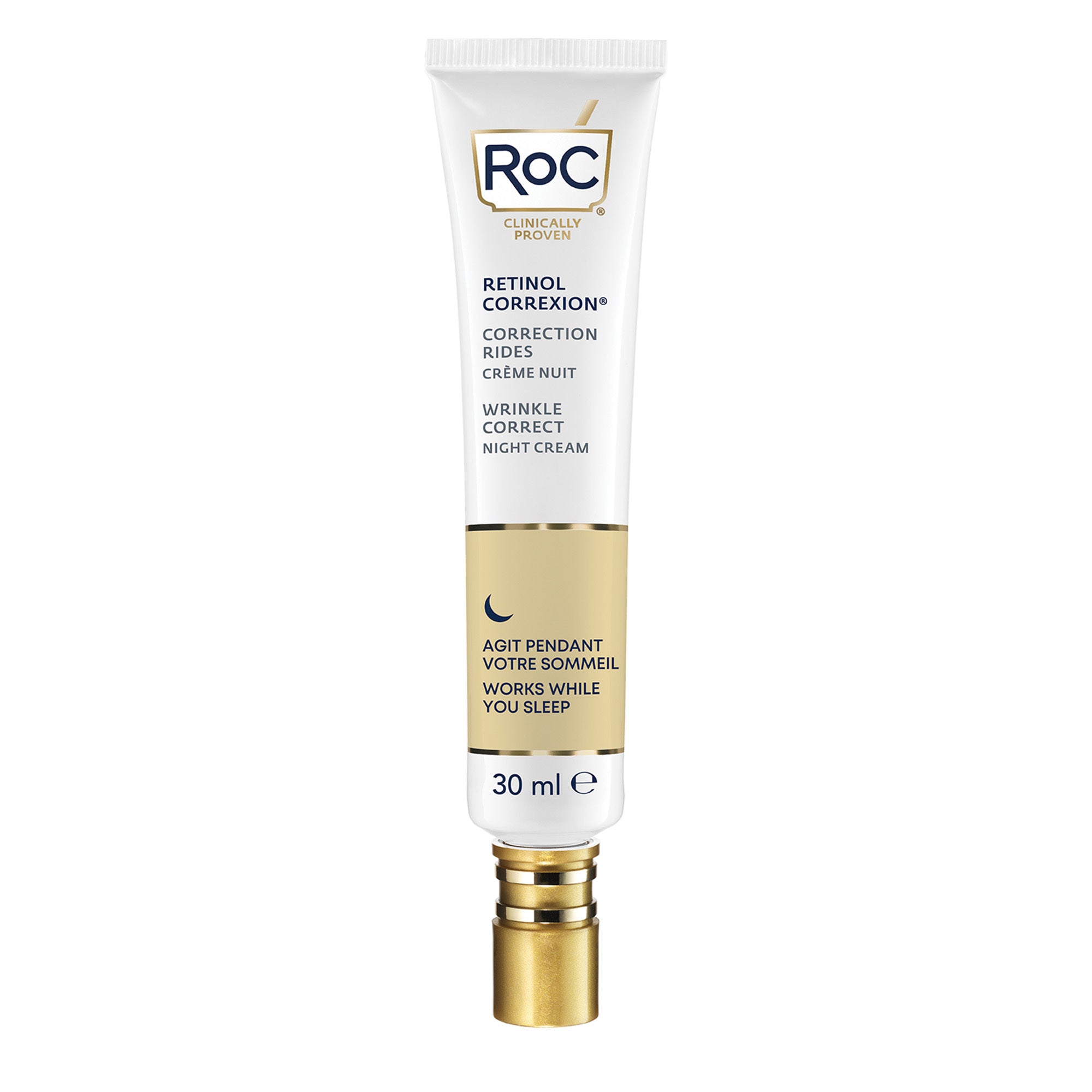 ROC Retinol correxion wrinkle correct night cream 30 Milliliter