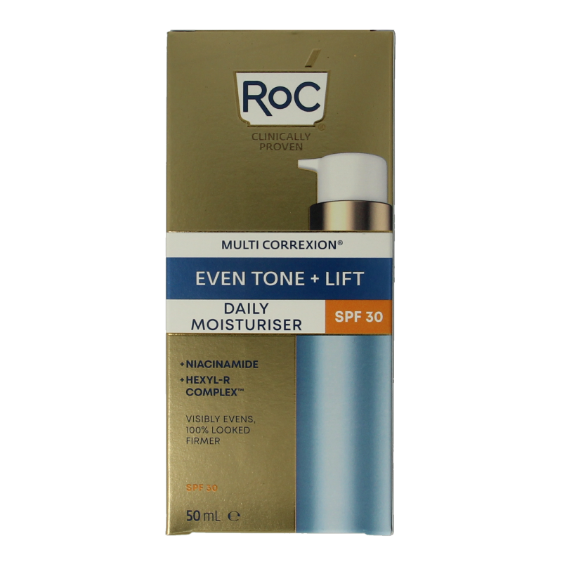 ROC Multi correxion even tone+lift daily moistur SPF30 50 Milliliter