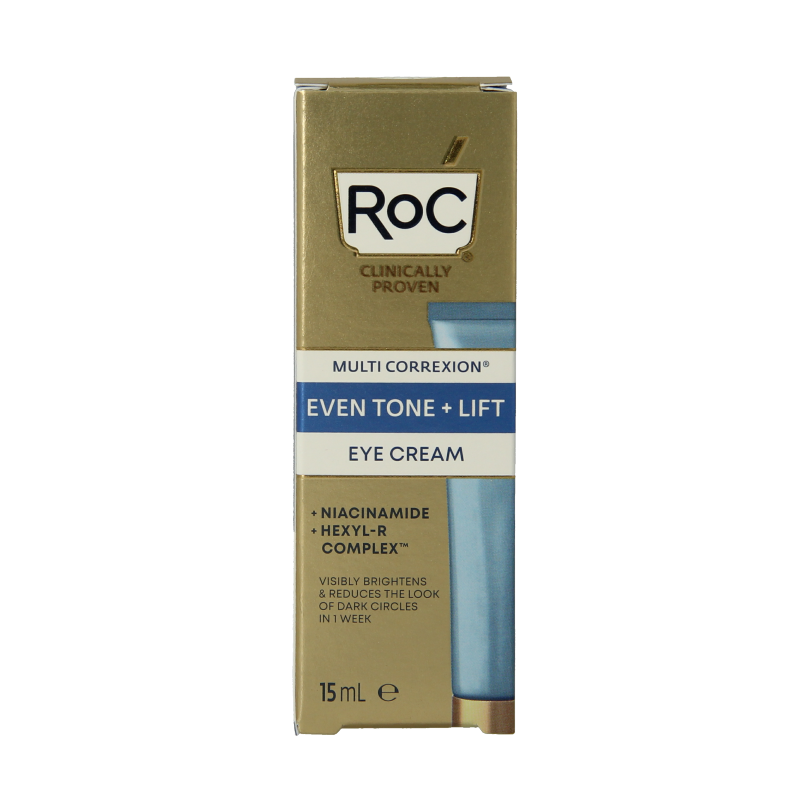 ROC Multi correxion even tone+lift eye cream 15 Milliliter