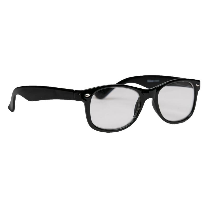 Melleson Eyewear Leesbril wayfarer glans zwart +2.00 1.00 Stuks