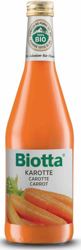 Biotta Wortelsap bio 500 Milliliter