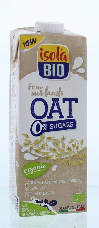 Isola Bio Oat no sugar bio 1 Liter