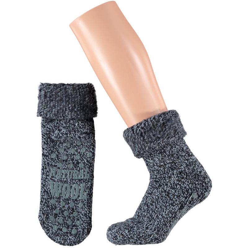 Apollo Slofsok anti slip unisex donker blauw maat 35-38 1.00 Paar