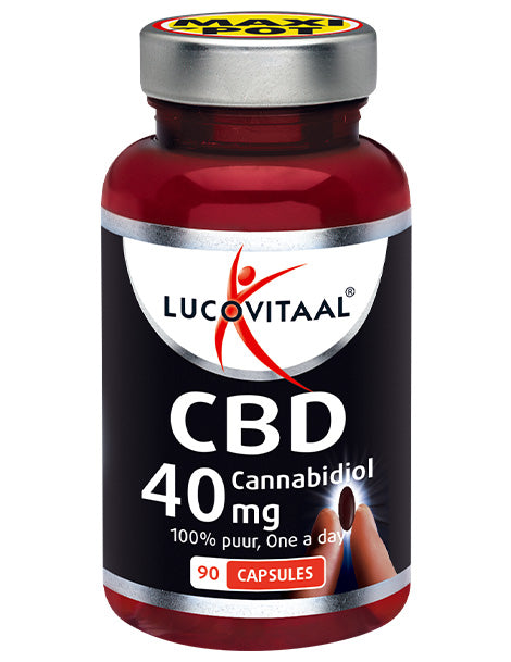 Lucovitaal CBD cannabidiol 40mg 90.00 Capsules