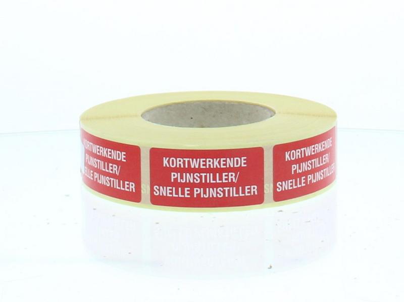 Spruyt Hillen Sticker kortwerkende pijnstiller 1000 Stuks