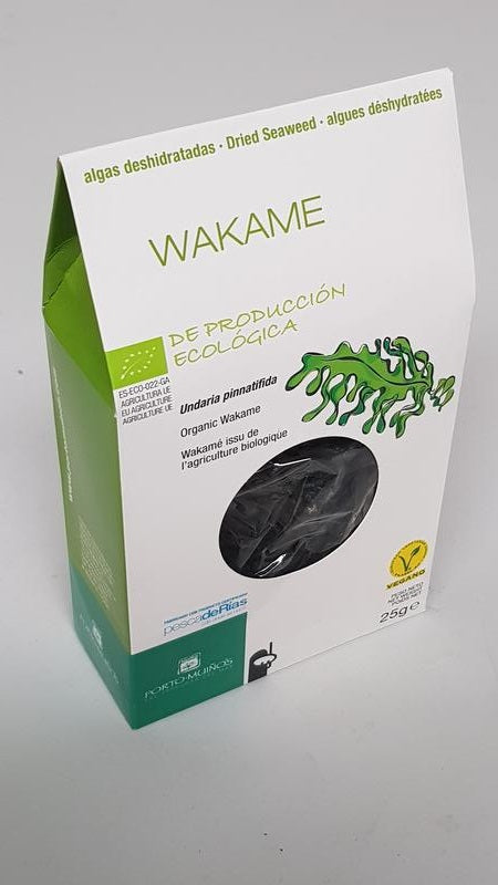 Porto-Muinos Wakame vlokken bio 25 Gram