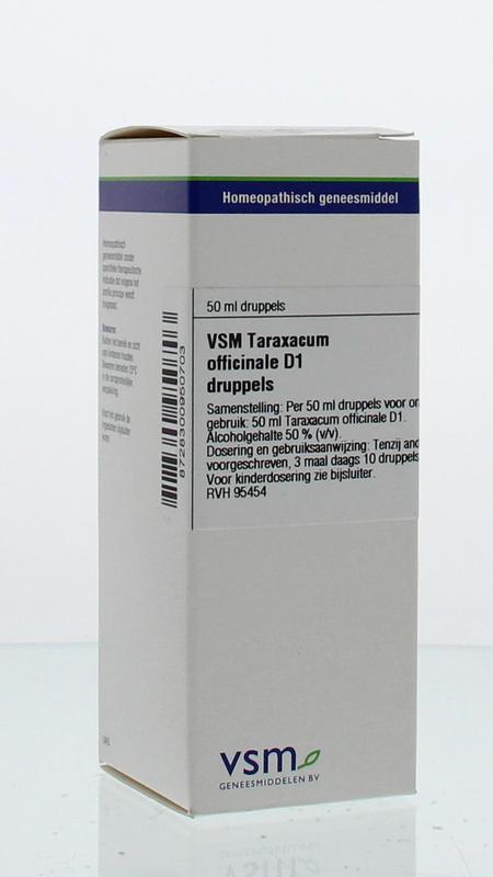 VSM Taraxacum officinale D1 50 Milliliter