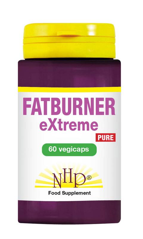 NHP Fatburner extreme vegicaps puur 60 Vegetarische capsules