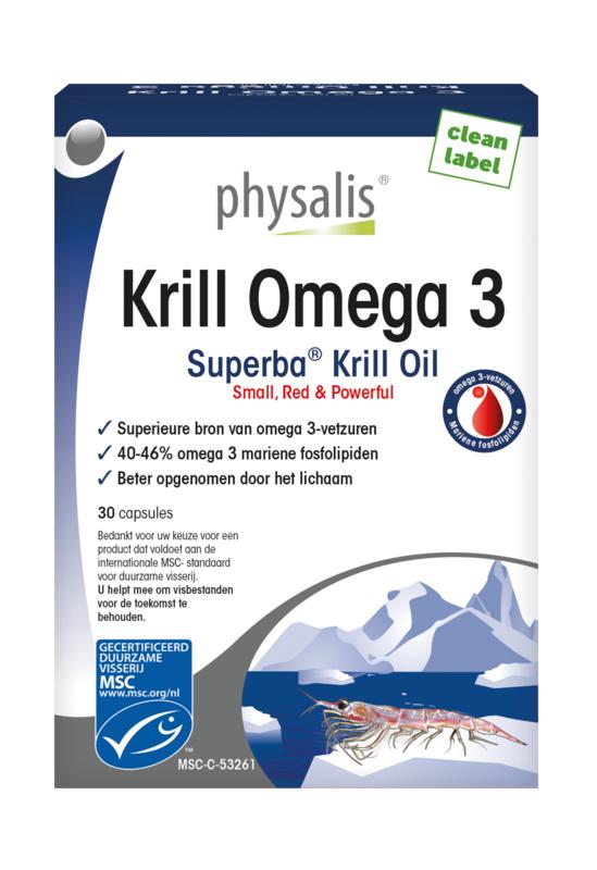 Physalis Krill omega 3 60 Capsules