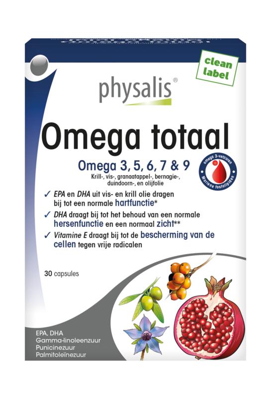 Physalis Omega totaal 30 Capsules