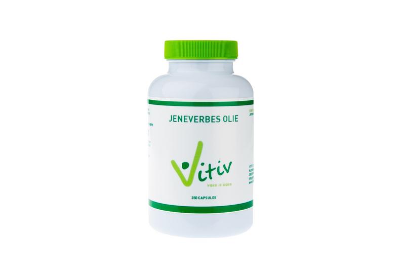Vitiv Jeneverbes olie 250.00 Capsules