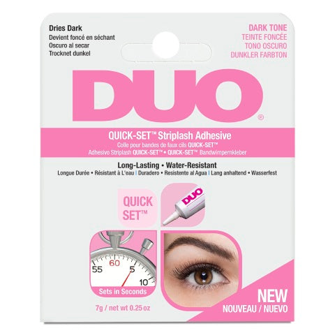 DUO Quick-Set striplash adhesive dark 7 Gram