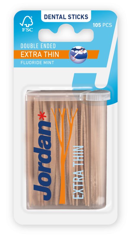 Jordan Tandenstoker extra dun 105 Stuks