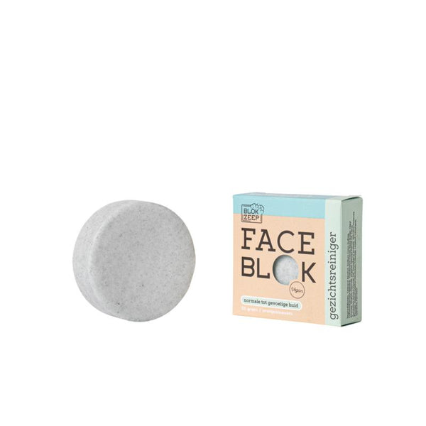 Blokzeep Gezichtsreiniger bar normale/gevoelige huid 55 Gram