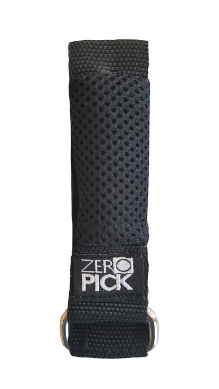 Zeropick Armband zwart maat L + 1 citronella diffuser 1.00 Stuks