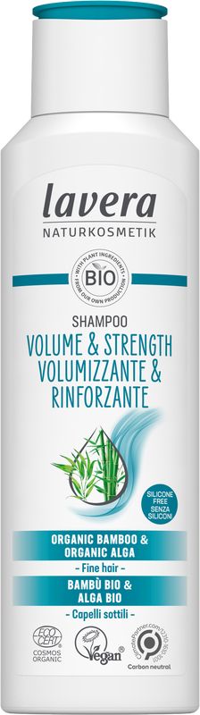 Lavera Shampoo volume & strength 250 Milliliter