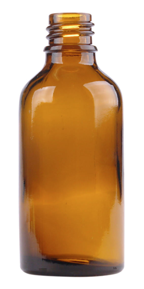 Helios Holland Flesje glas 50ml amber 5.00 Stuks