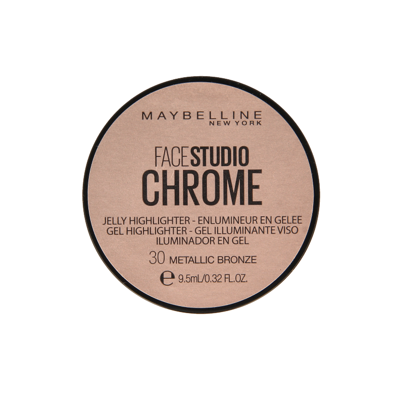 Maybelline Chrome jelly highlight 30 metallic bronze  1 Stuks
