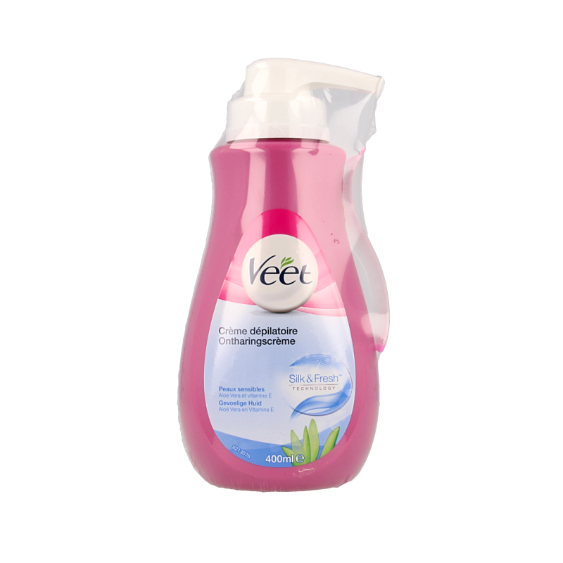 Veet Ontharingscreme gevoelige huid pomp 400 Milliliter