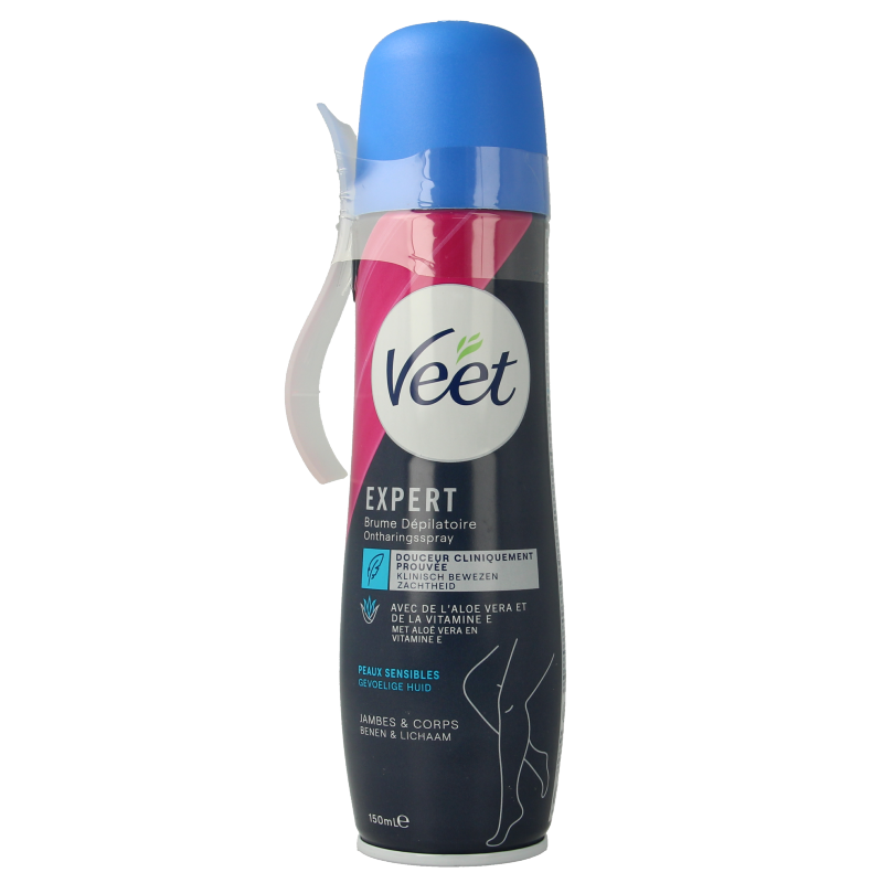 Veet Ontharingsspray gevoelige huid 150 Milliliter