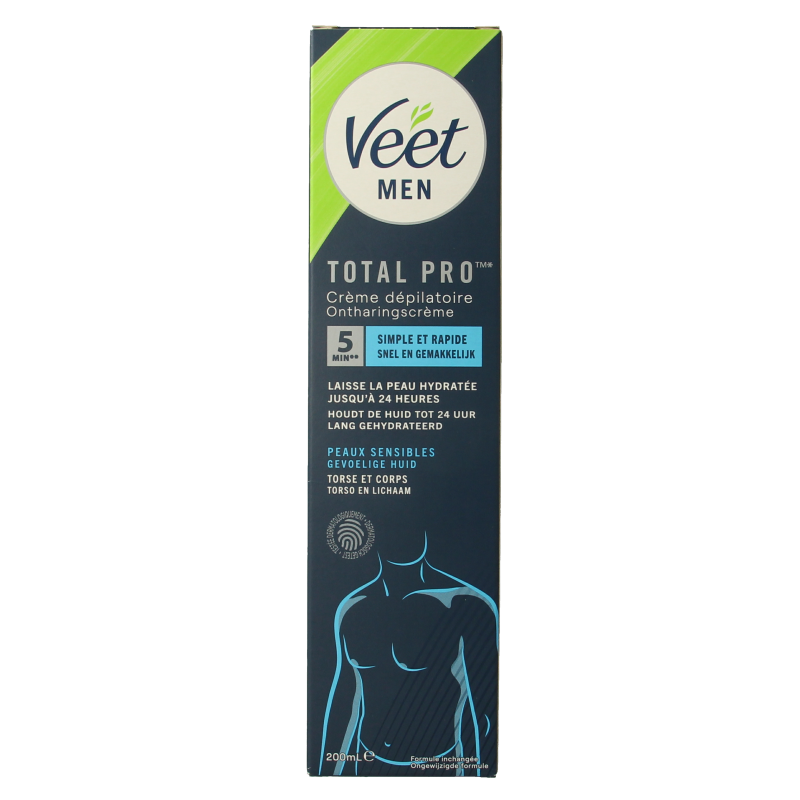 Veet Men ontharingscreme sensitive 200 Milliliter