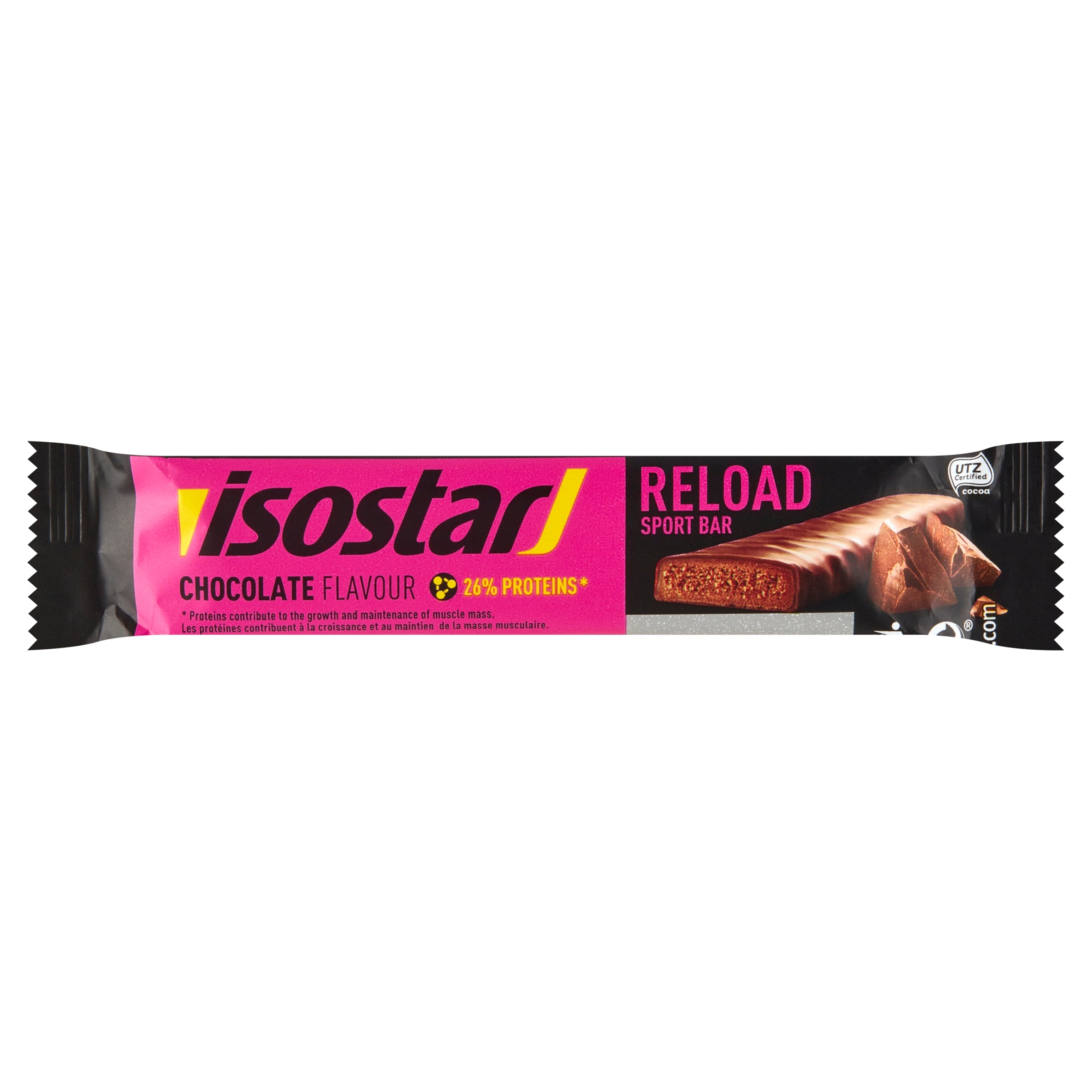 Isostar Reload sport bar chocolate 40 Gram