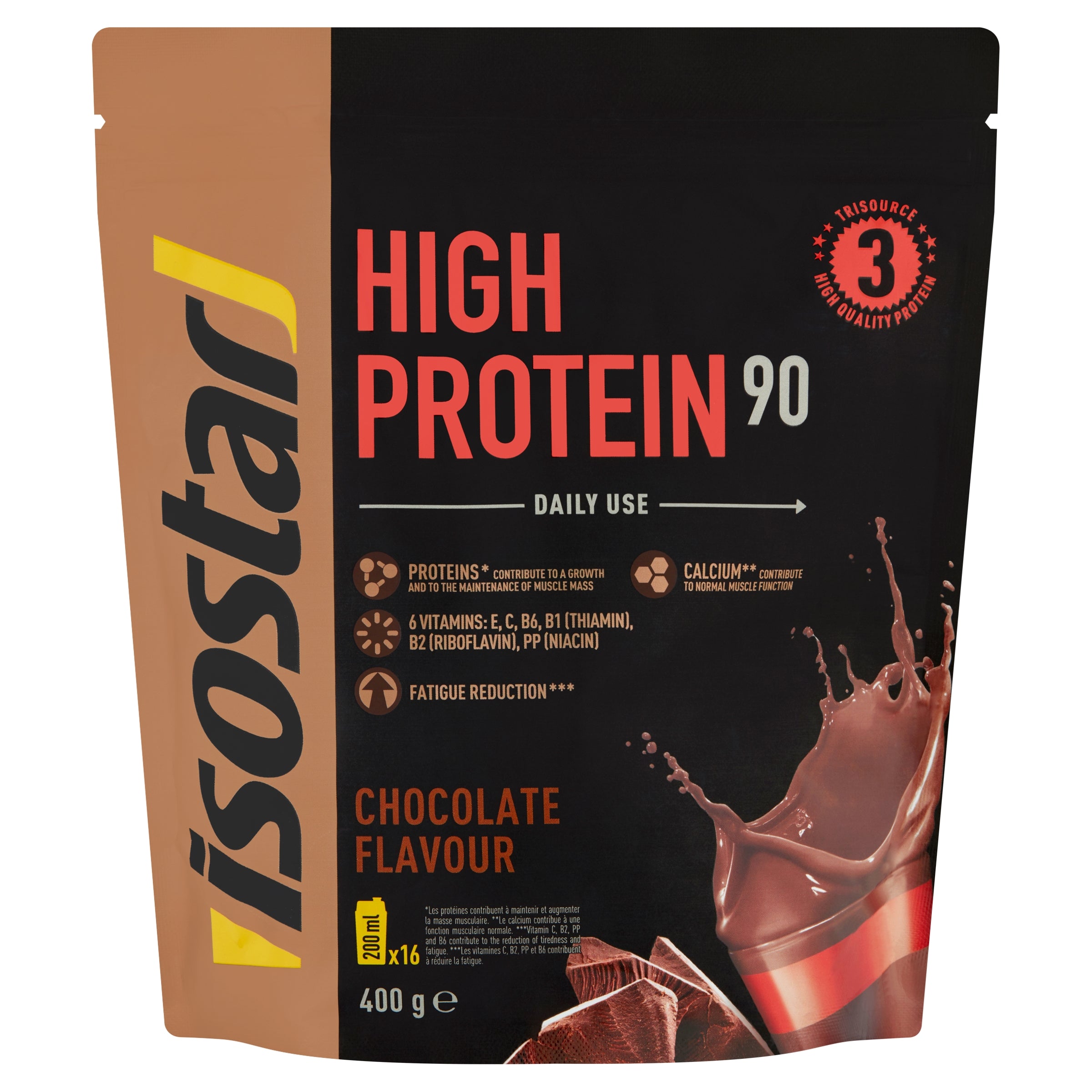 Isostar High protein 90 chocolate 400.00 Gram