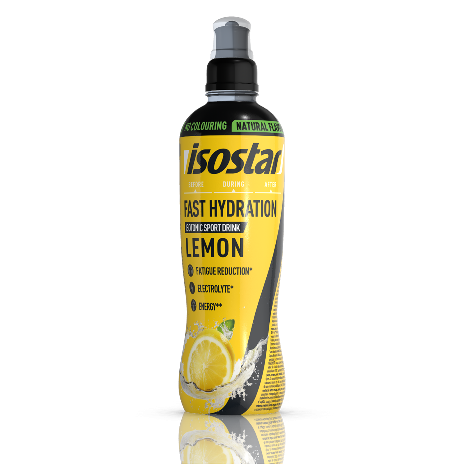 Isostar Fast hydration isotonic sport drink lemon 500 Milliliter