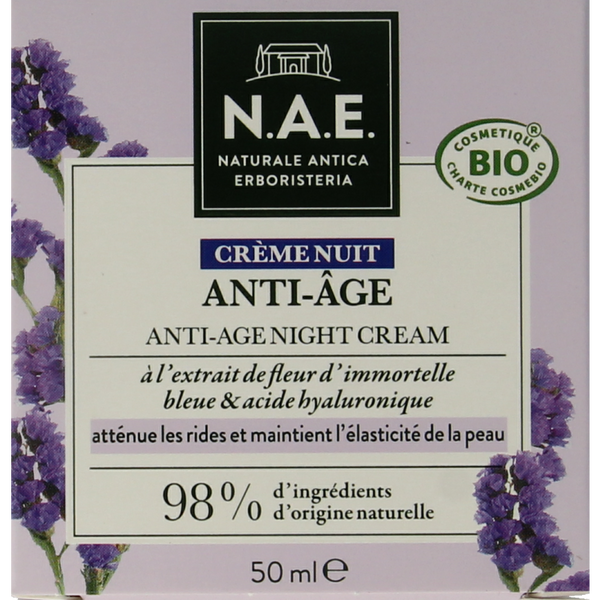 N.A.E. Belleza anti-age nightcreme  50 Milliliter