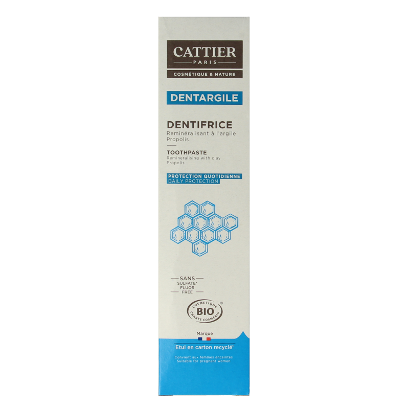 Cattier Tandpasta propolis 75 Milliliter