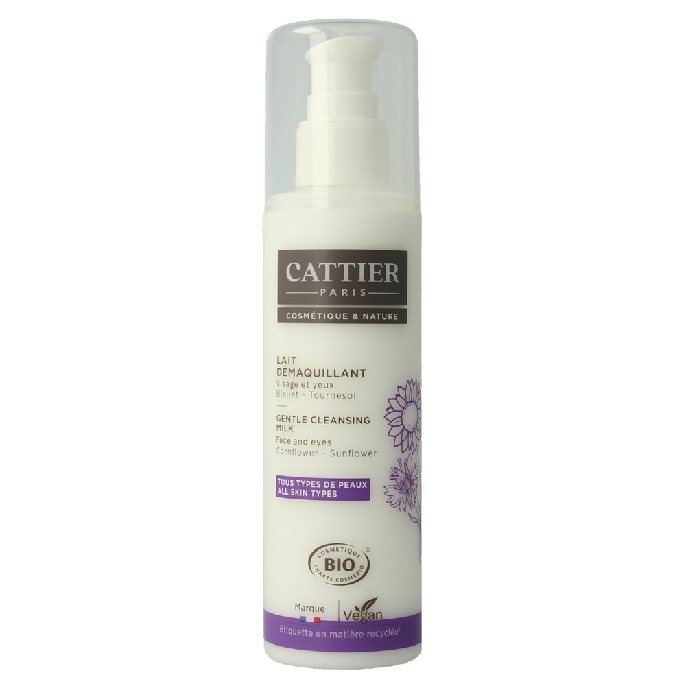 Cattier Reinigingsmelk caresse d'herboriste 200.00 Milliliter