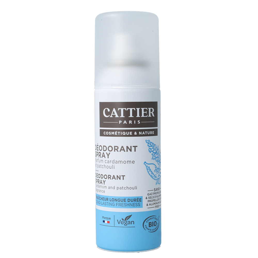 Cattier Deodorant spray cardamom patchouli 100.00 Milliliter