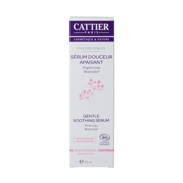 Cattier Serum kalmerend gevoelige huid 30.00 Milliliter