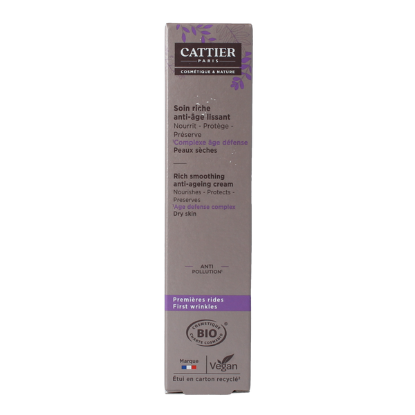 Cattier Anti rimpel verzorging droge huid 50.00 Milliliter